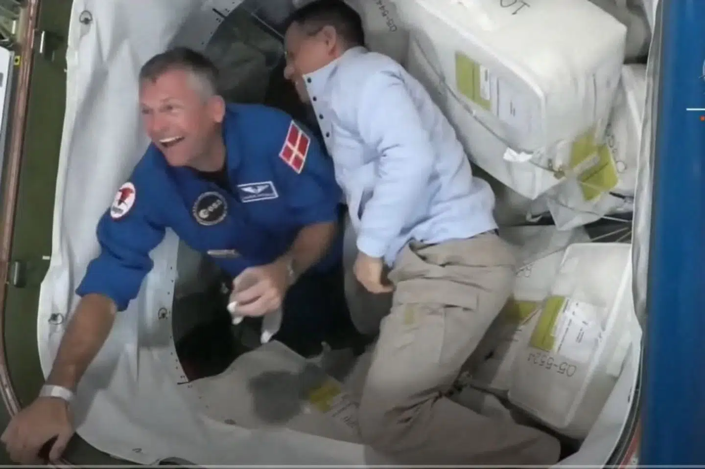 Andreas Mogensen vil være vokset med nogle centimeter.  Efter en tid på Jorden vil han dog igen måle det samme, som da han tog afsted. (Arkivfoto).