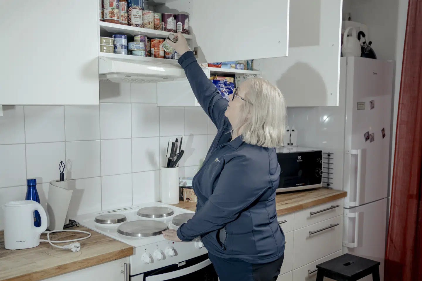 I en pjece fra organisationen Folk & Sikkerhed opfordres folk til at anskaffe sig nok mad og vand til, at husstanden kan klare sig i en uge. (Arkivfoto).