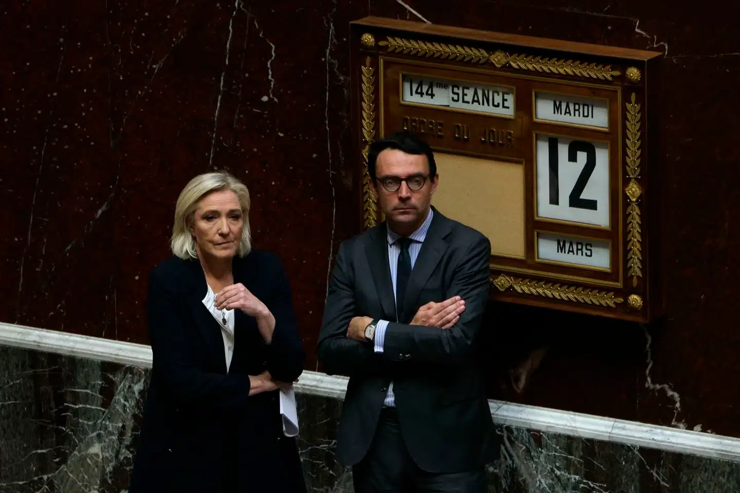 Afstemningen tvang Marine Le Pen og hendes parti til at bekende kulør. Foto: Thomas Samson, Scanpix
