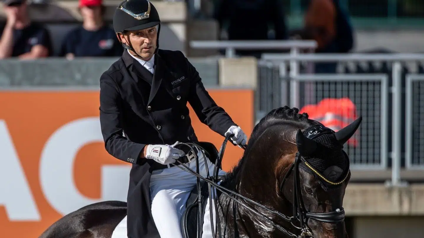 Andreas Helgstrand under konkurrencer i Tyskland i 2022.