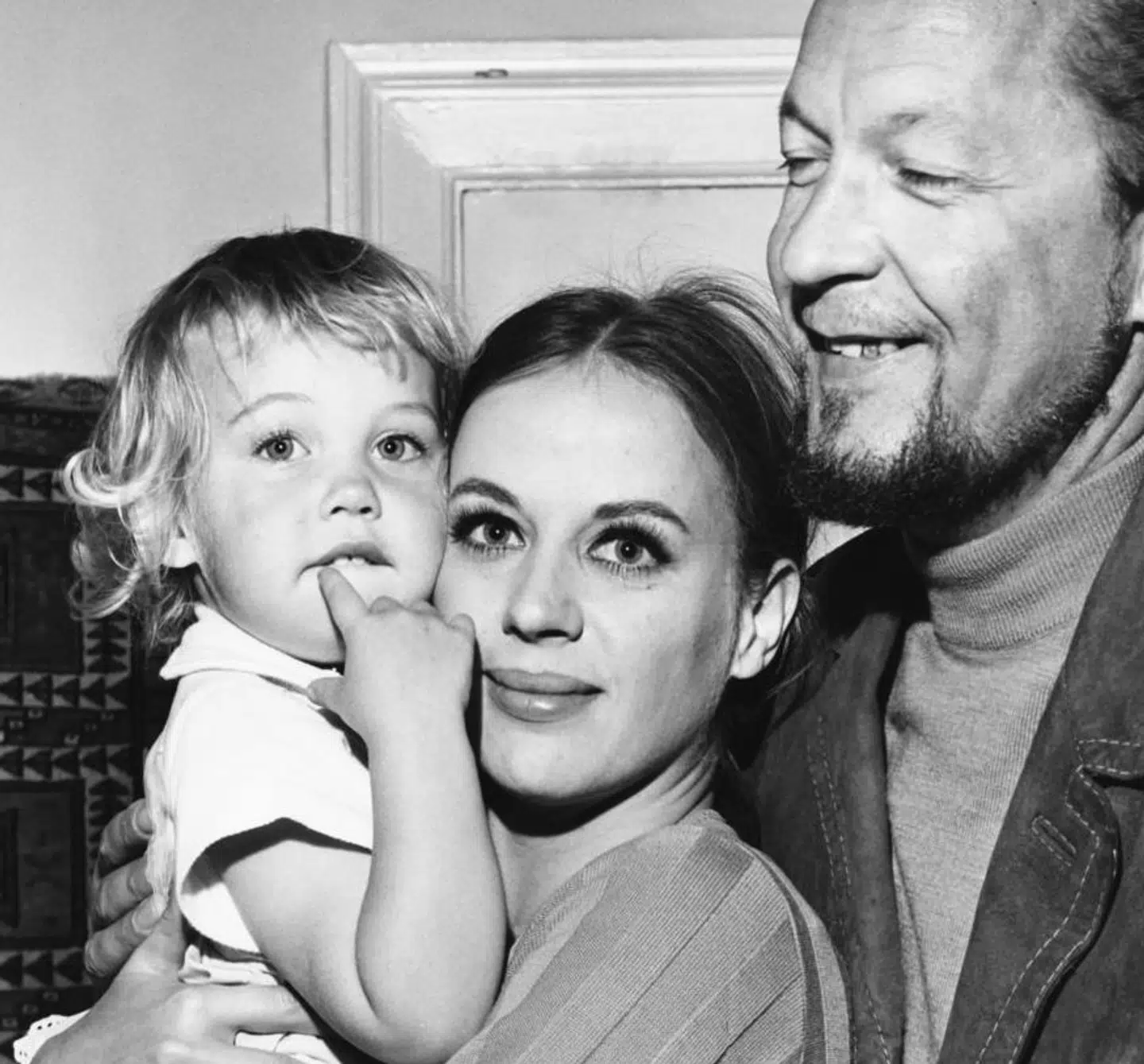 Judy Gringer med datteren Julie, som hun har med filminstruktør Knud Leif Thomsen.