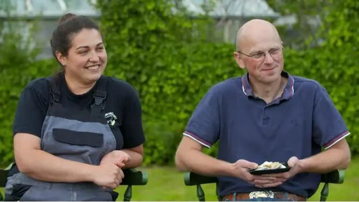 Maryna og Svend fandt kærligheden i hinanden i syvende sæson af 'Landmand søger kærlighed'. Nu vender landmanden Svend tilbage i datingprogrammet. Foto: TV 2