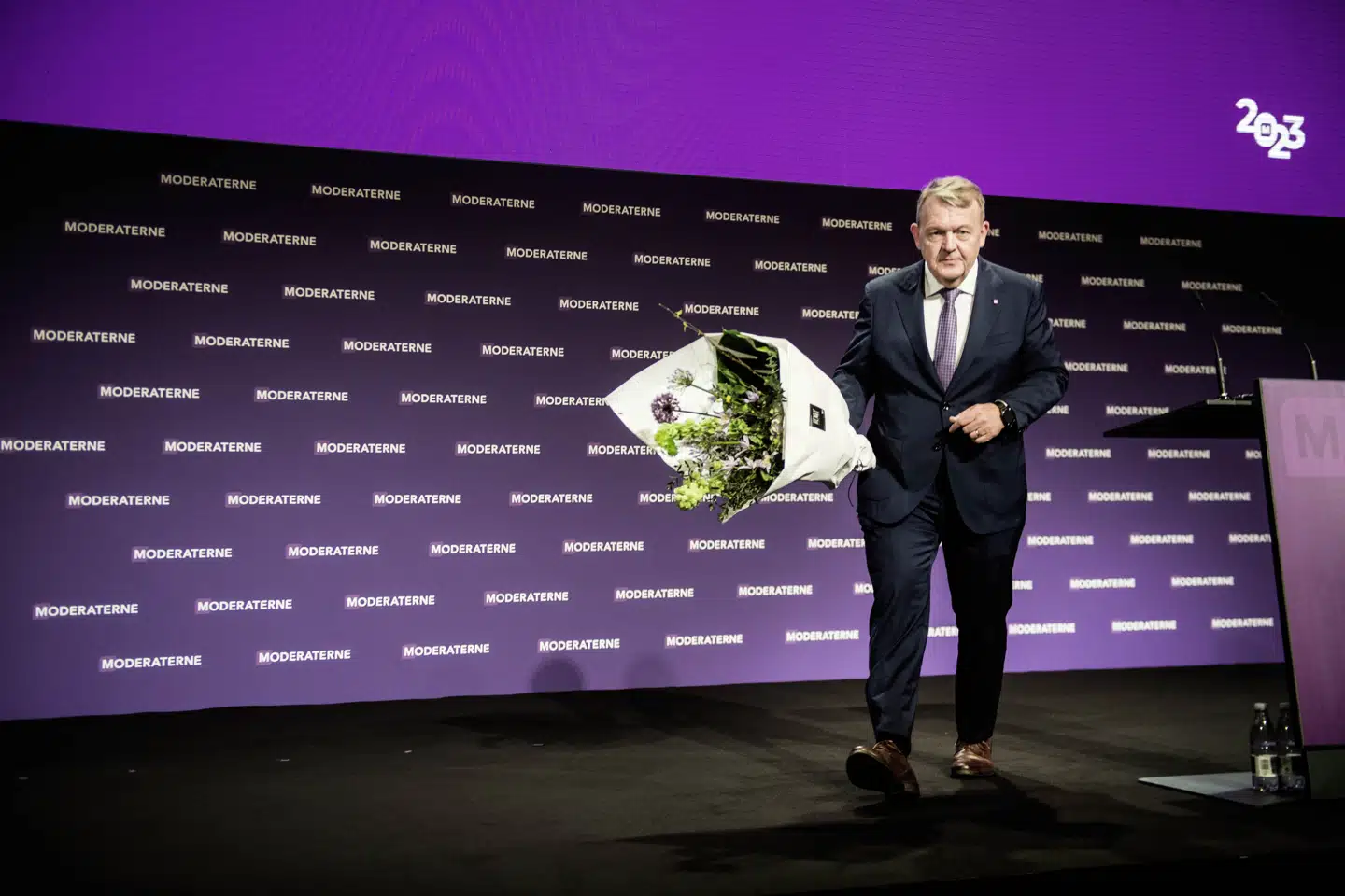 Politisk leder Lars Løkke Rasmussen og Moderaterne har nu 22 medlemmer af kommunalbestyrelser og byråd i 16 kommuner. (Arkivfoto).