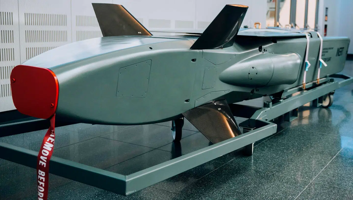 Et Taurus KEPD 350 missil. Foto: Sebastian Pieknik, AFP / Scanpix