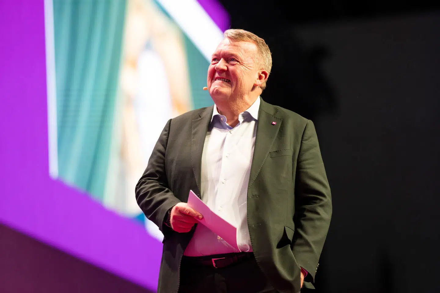 Lars Løkke Rasmussen – alt i Moderaterne drejer sig om ham.