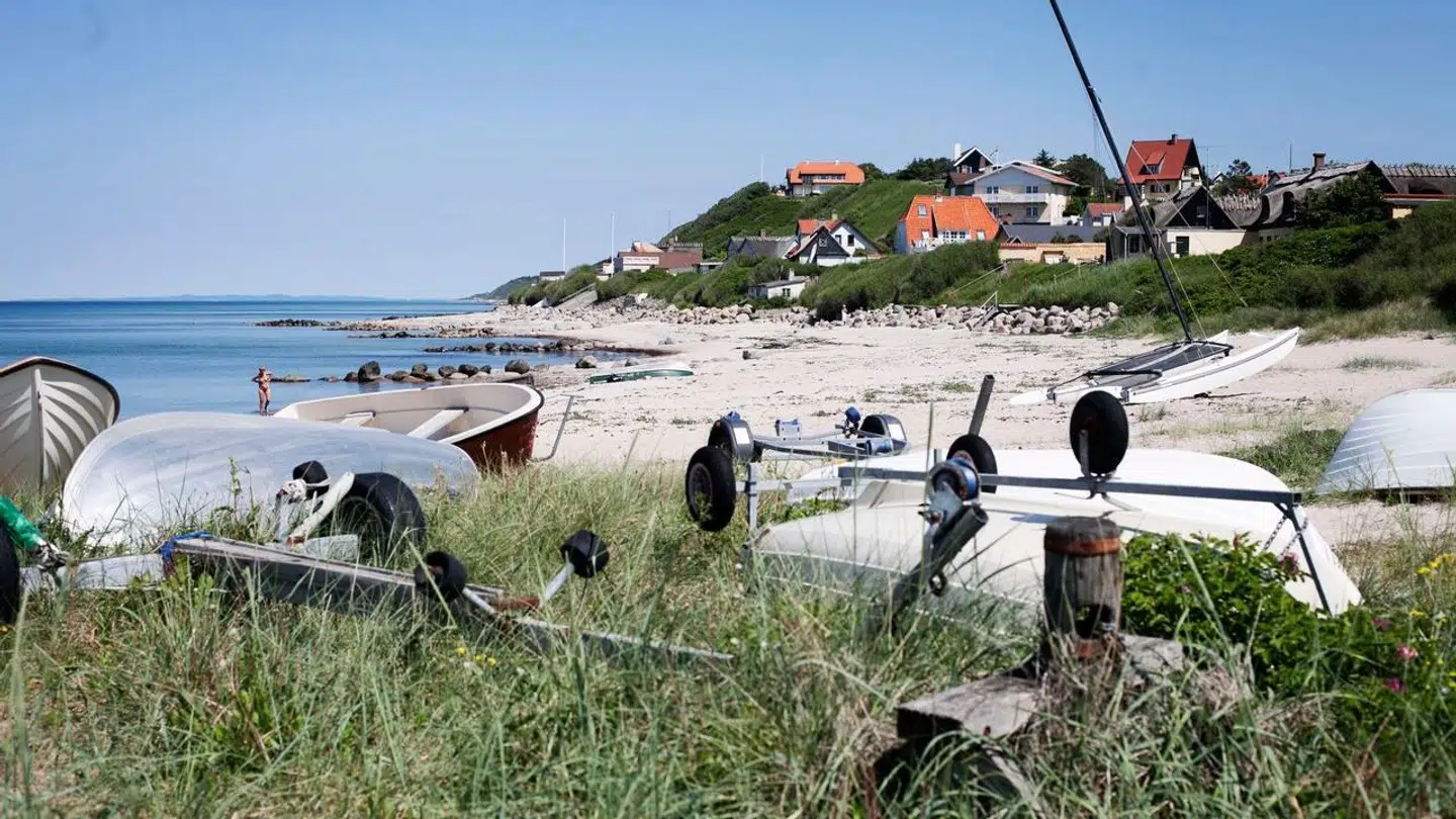 Stranden i Tisvildeleje.