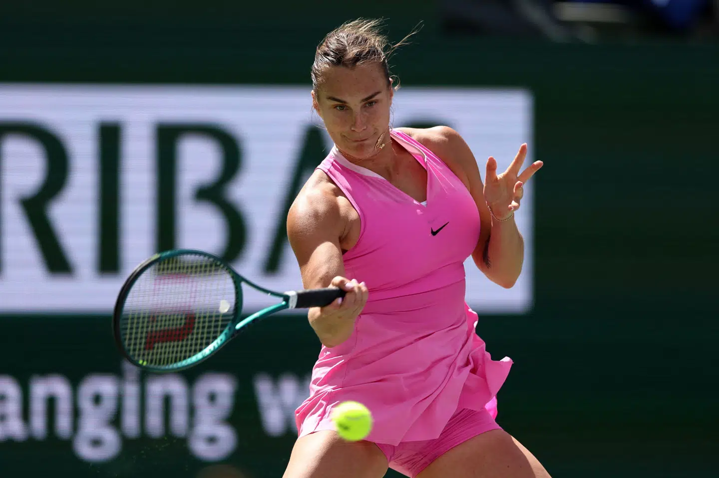 Tennisspilleren Aryna Sabalenka har mistet kæresten Konstantin Koltsov, der er død i en alder af 42 år. (Arkivfoto).