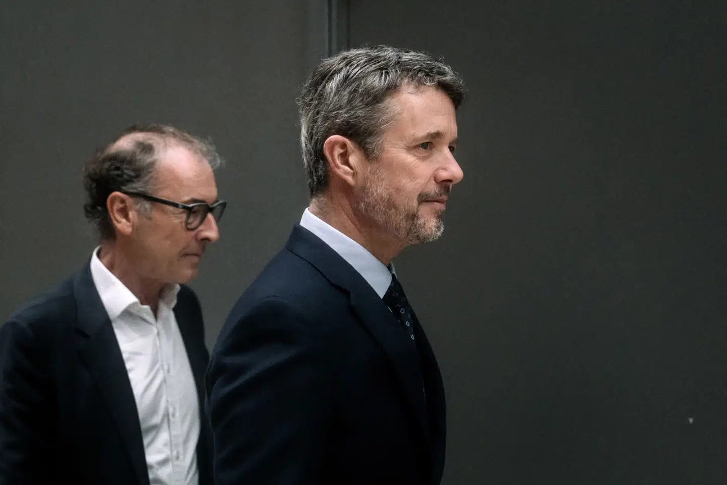 Kong Frederik deltog sammen med Novo Nordisk Fondens topchef, Mads Krogsgaard, i præsentationen af den nye supercomputer.