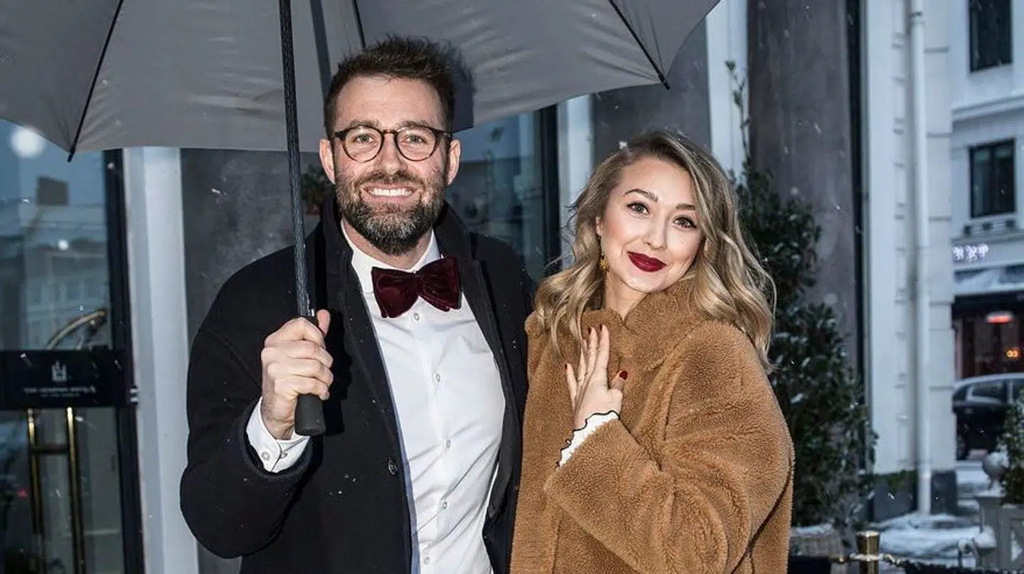 Mikkel Kryger med sin kone Mill Mynthe.