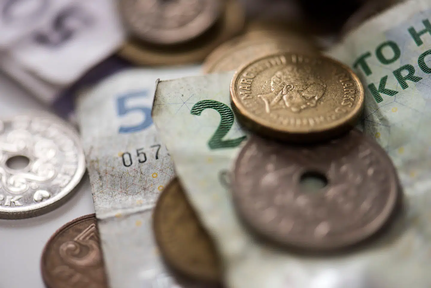 Penge, mønter og sedler, torsdag den 5. marts 2020.