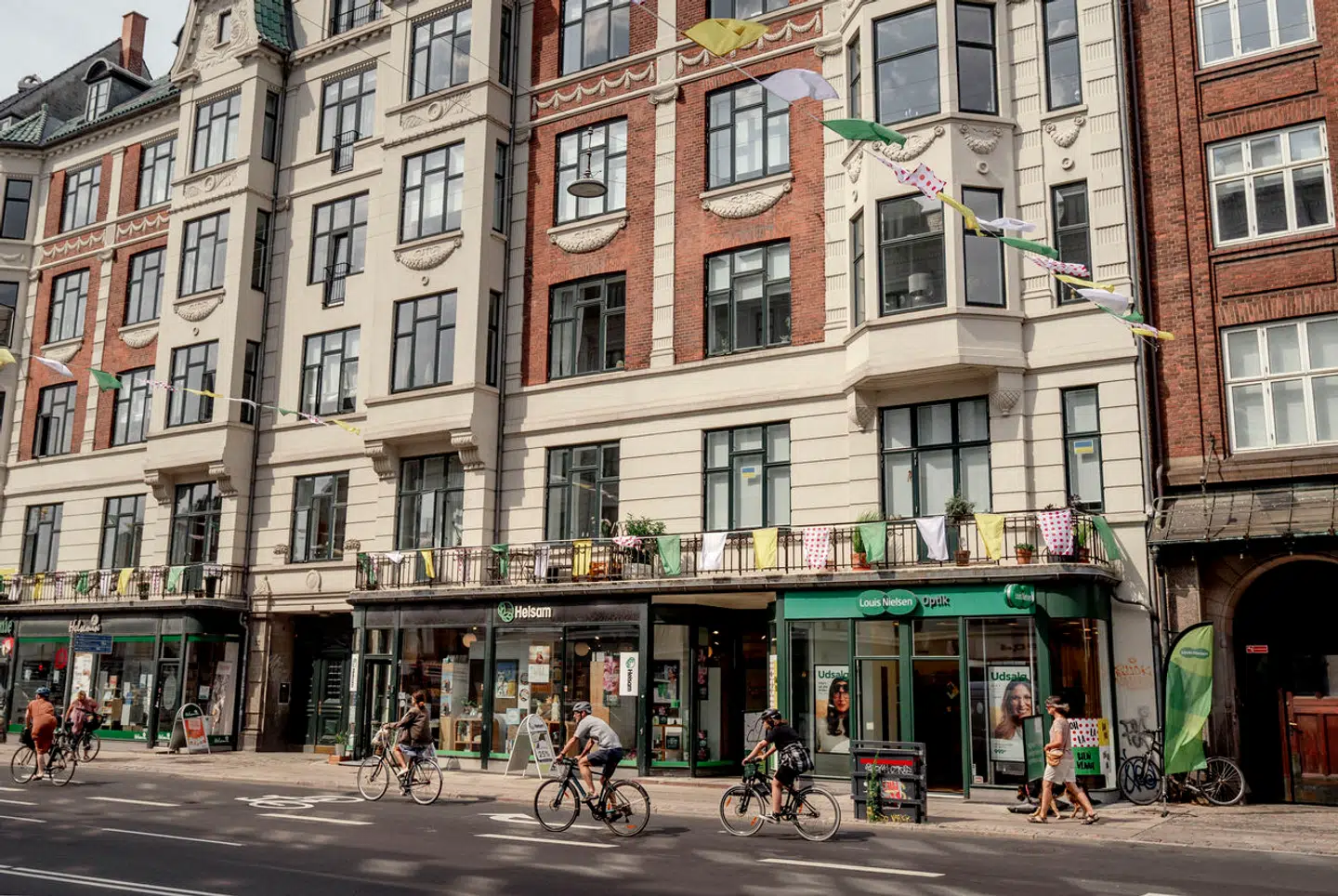 København var klædt i bare gult og prikket, men også grønt, da der i 2020 var Grand Départ i Touren.