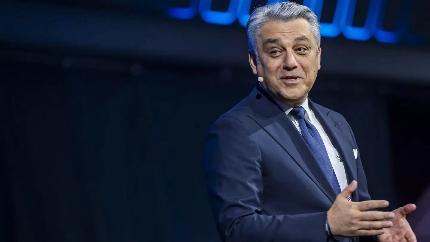 Renault Groups CEO Luca De Meo til motorshow i Genève i februar.