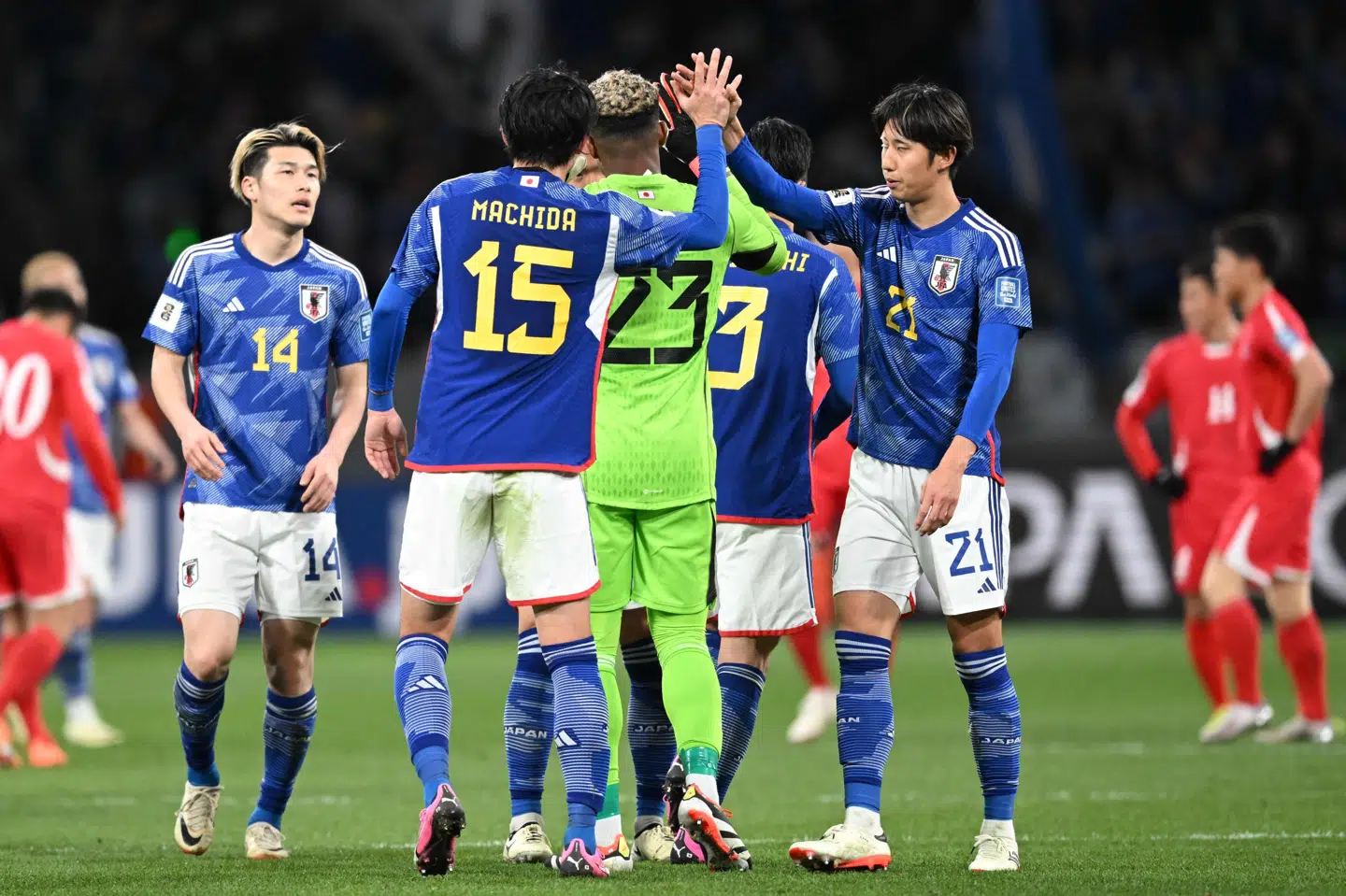 Japan slog torsdag Nordkorea 1-0 i VM-kvalifikationen. Tirsdag står holdene til at skulle mødes igen i Pyongyang.