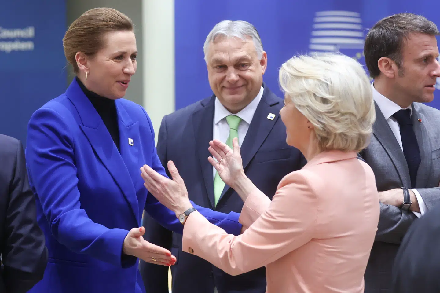 EU's stats- og regeringschefer er enige om en tekst, hvori de appellerer til øjeblikkelig humanitær pause i kampene i Gaza.