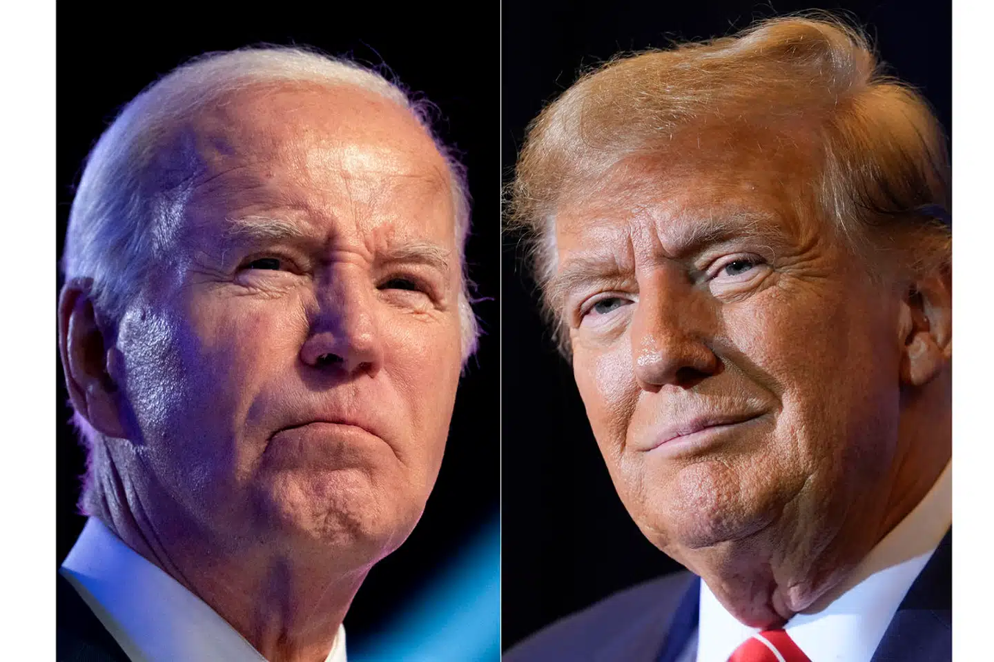 Donald Trump har været foran i meningsmålingerne i lang tid. Nu haler Biden langsomt ind på ham.