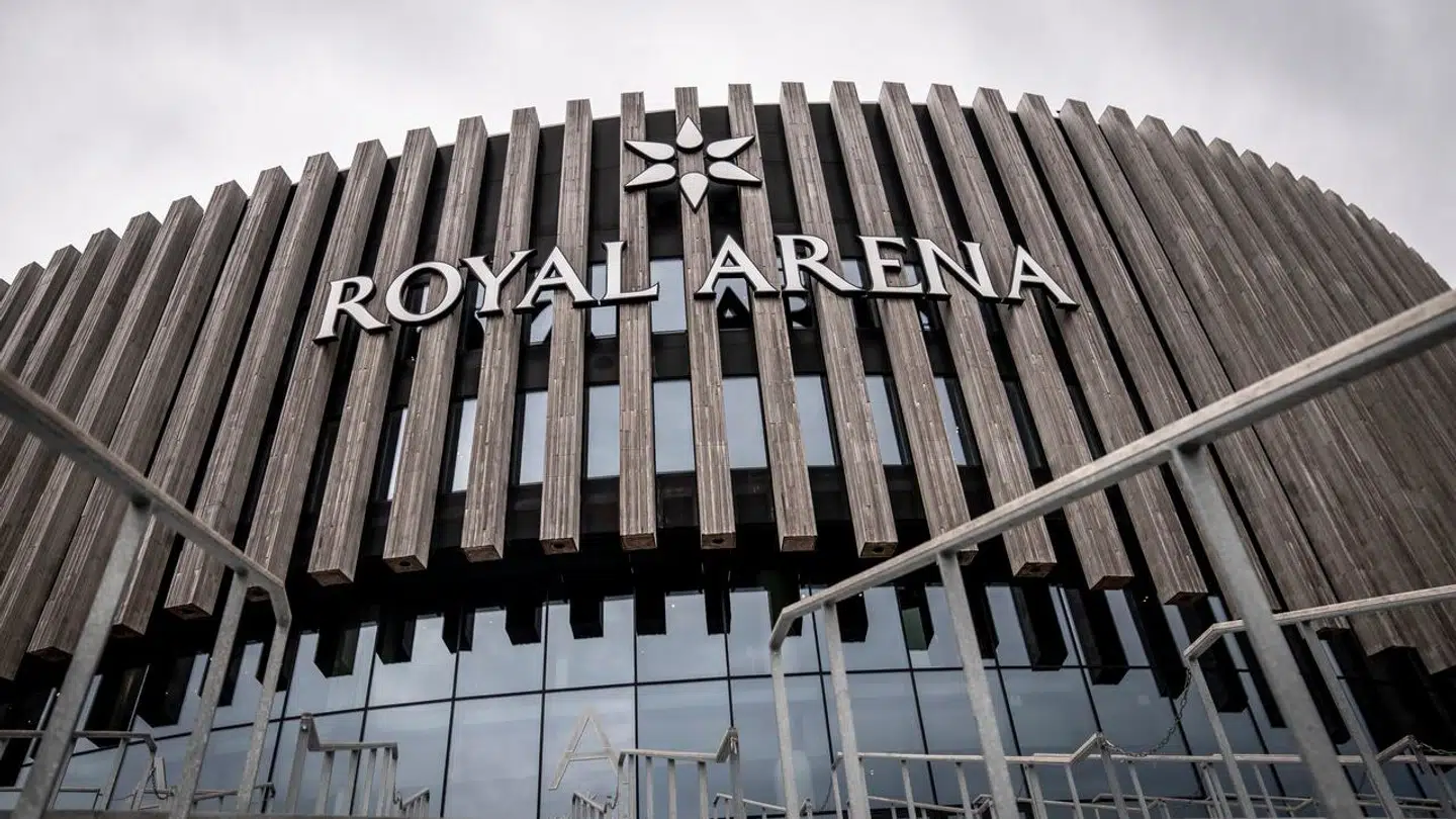 Royal Arena i Ørestaden, mandag den 18. juli 2022.