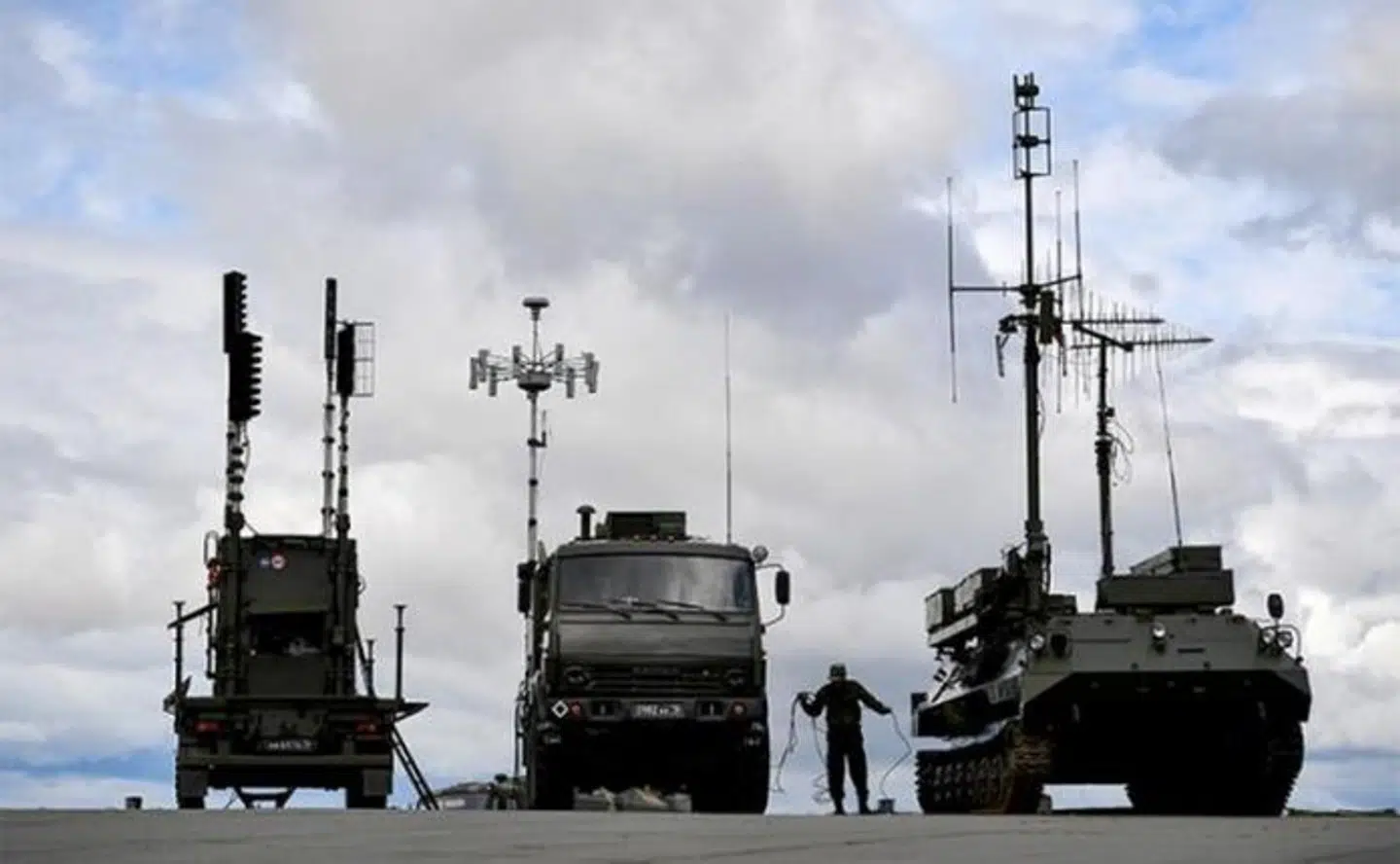 Sådan ser et russisk eksempel på en GPS-jammer-enhed ud. Her er det Pole-21-systemet.