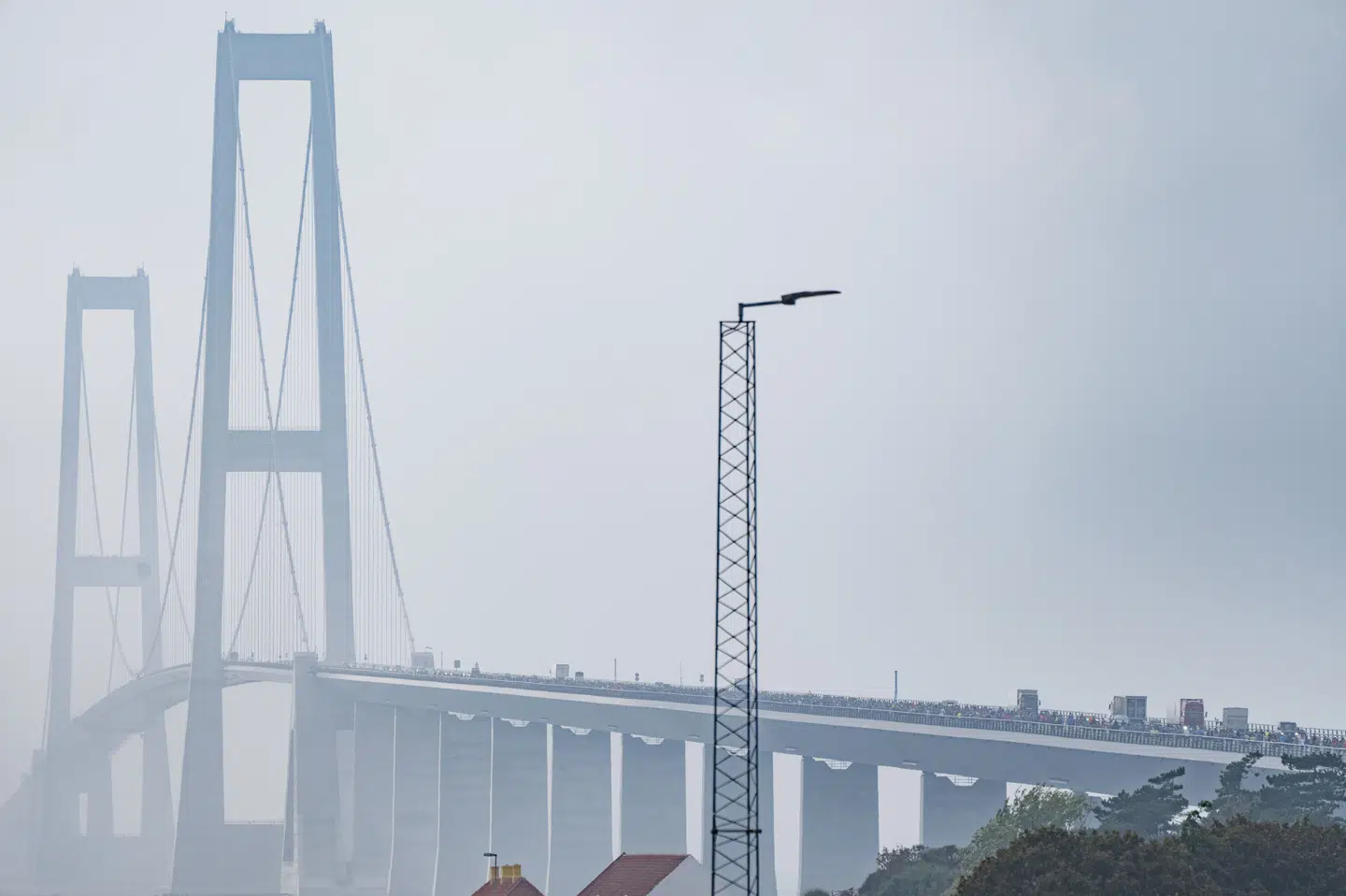 På broens Sjællands-side vil Slagelse Kommune ændre området til natur. (Arkivfoto).