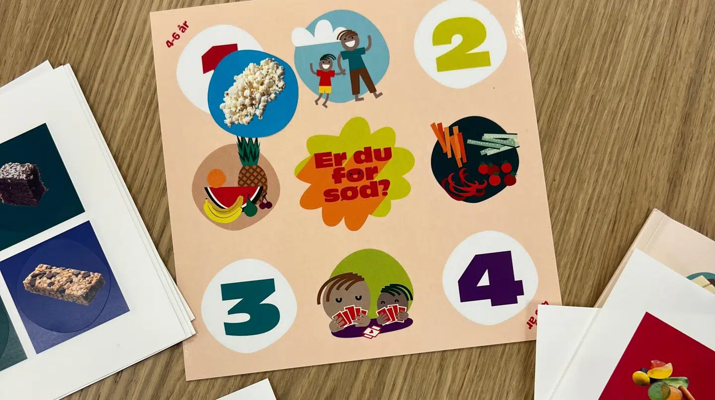 Gunilla Palsholt fik sig et chok, da hendes syvårige søn fik udleveret et farverigt klistermærkehæfte, der skulle hjælpe ham med at regulere sin kost.