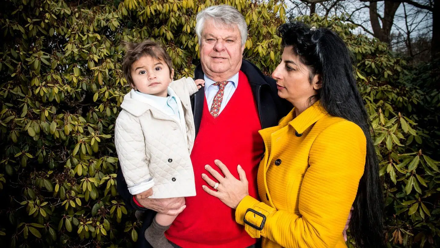 Christian Kjær er gift med Susan Astani, som han har sønnen Alexander med. Den i dag 12-årige søn er rigmandens hovedarving, der blandt andet også får Skærbæk Plantage, hvor familien har ønsket at bo.