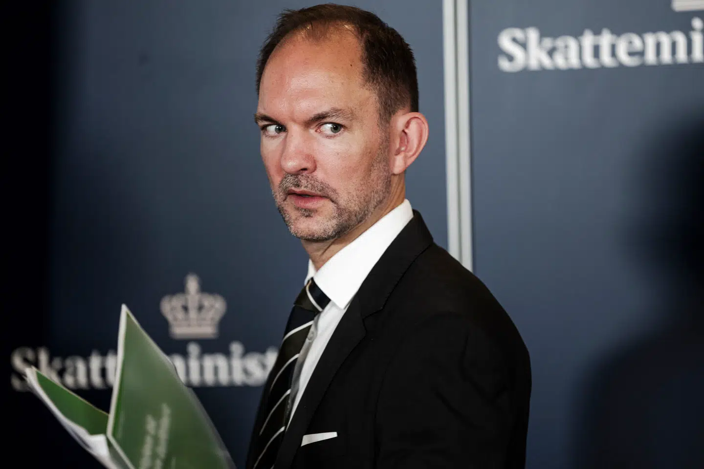 Skatteminister Jeppe Bruus. Foto: Thomas Traasdahl, Scanpix