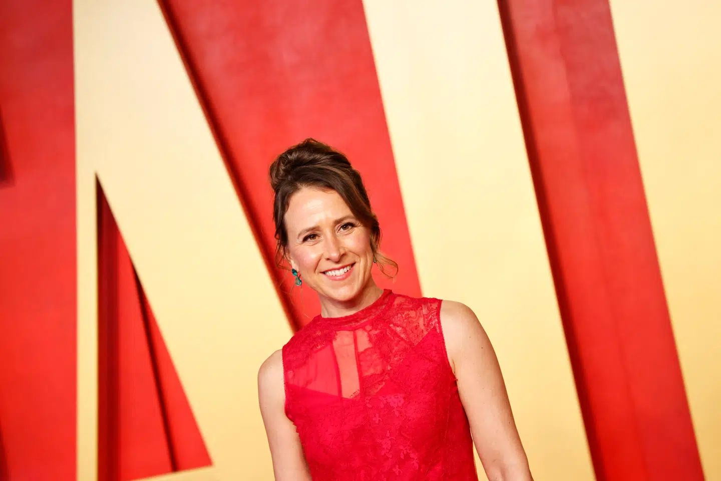 Anne Wojcicki, direktør for gentestfirmaet 23andMe, optræder ofte i medierne, også i mere glamourøse sammenhænge. Her til Vanity Fairs eftertragtede årlige fest i forbindelse med Oscar-uddelingen 10. marts 2024.