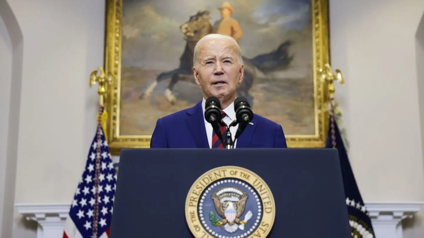 Joe Biden har lovet, at man hurtigst muligt vil få konstrueret en ny bro.