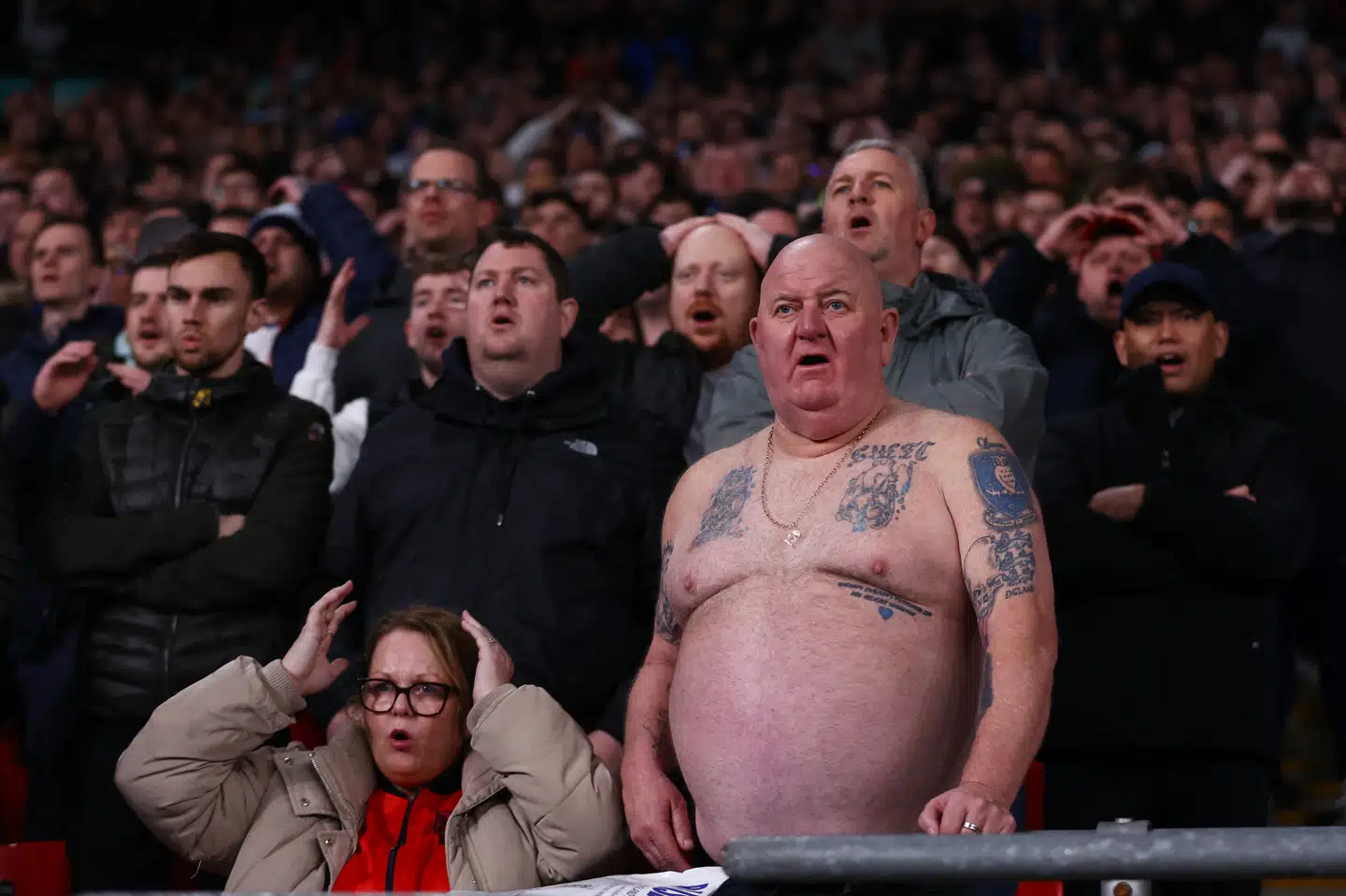 Omkring en halv million briter ventes at tage rejsen til Tyskland i forbindelse med slutrunden, der sparkes i gang 14. juni. (Arkivfoto).