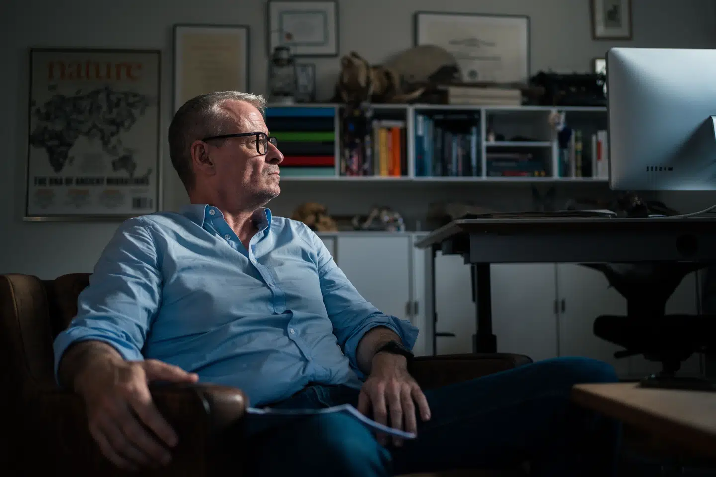 Dokumentaren "Hunt for the Oldest DNA" følger forsker Eske Willerslevs søgen efter DNA fra forhistoriske mennesker, dyr og planter, der ligger begravet dybt i den arktiske jord. Men inden Eske Willerslev blev en af verdens førende i sit felt, var han en helt normal dreng, der hadede at gå i skole. (PR-foto).