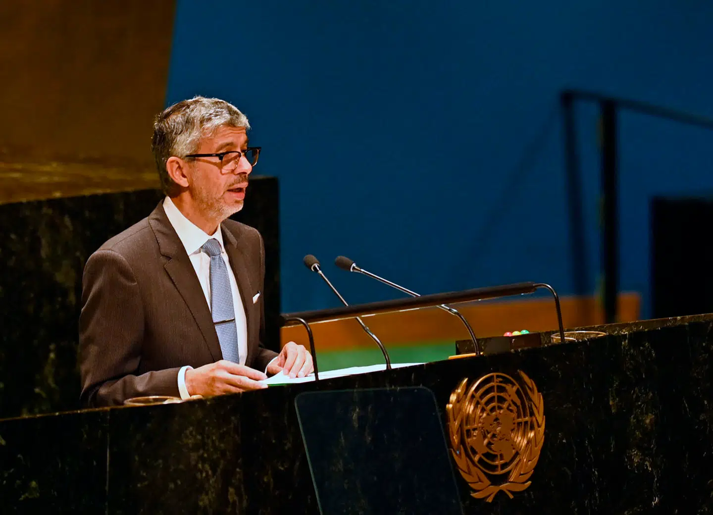 Abdulaziz Alwasil blev enstemmigt valgt ind som formand for FNs kommission for kvinders rettigheder og ligestilling.