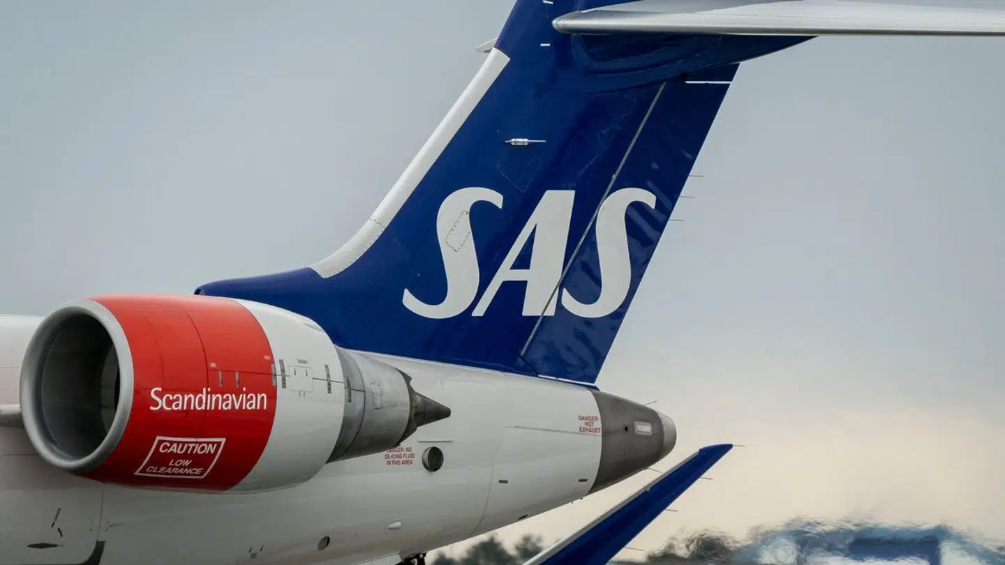 Et SAS-fly fra Billund til Stockholm har fredag aften måtte vende om, da det var hen over Djursland.