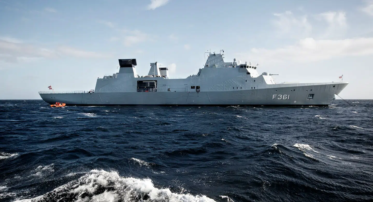 Fregatten »Iver Huitfeldt« er nu på vej tilbage til Danmark.