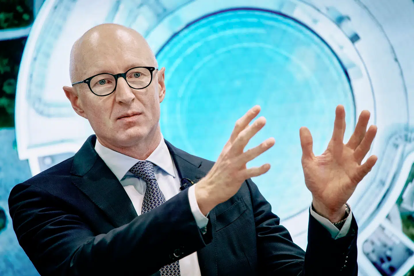 Pressemøde hos Novo, Lars Fruergaard Jørgensen – Novo Nordisk.