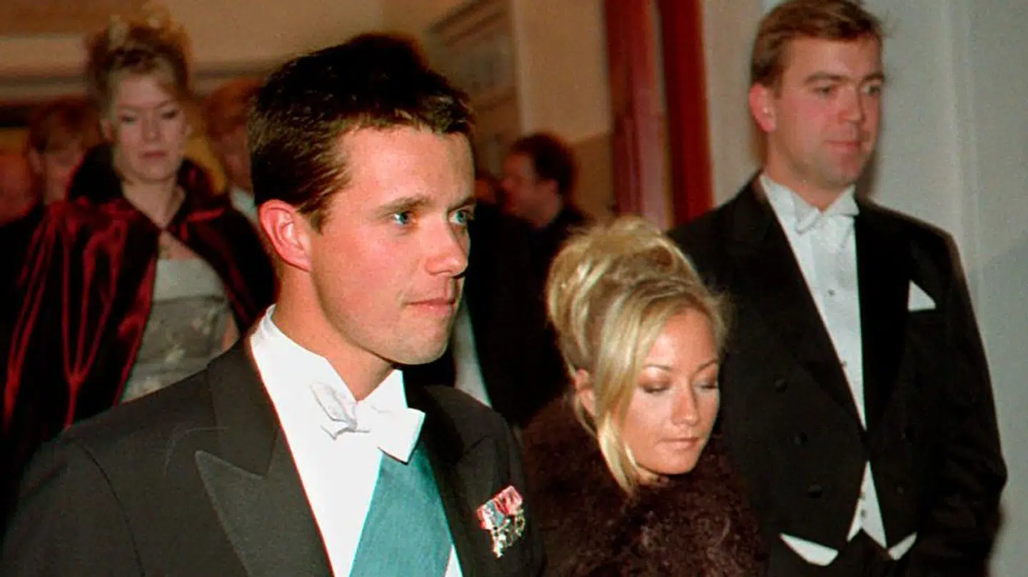 Parret var sammen i 90'erne.