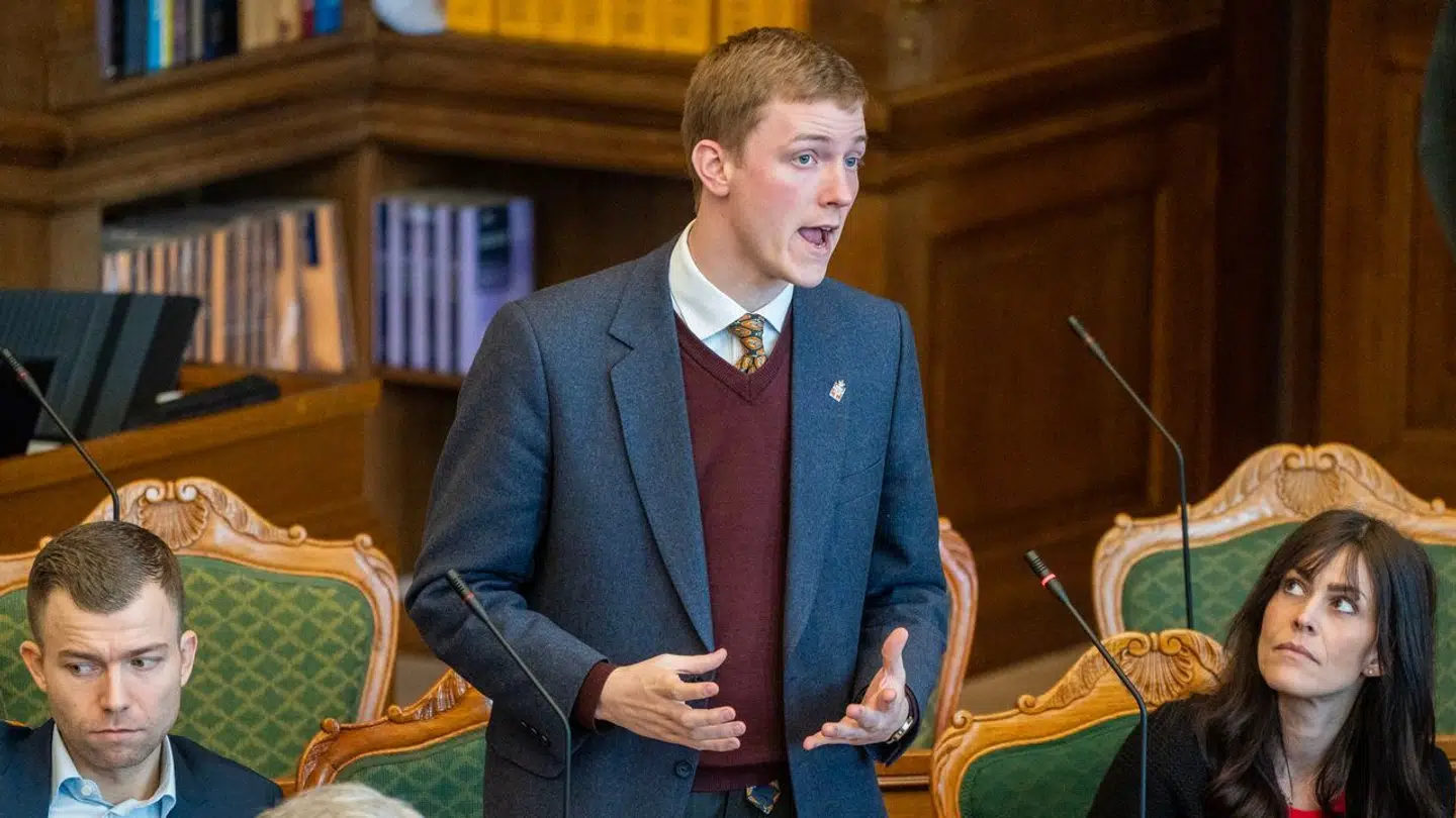 Dansk Folkepartis Mikkel Bjørn (O)