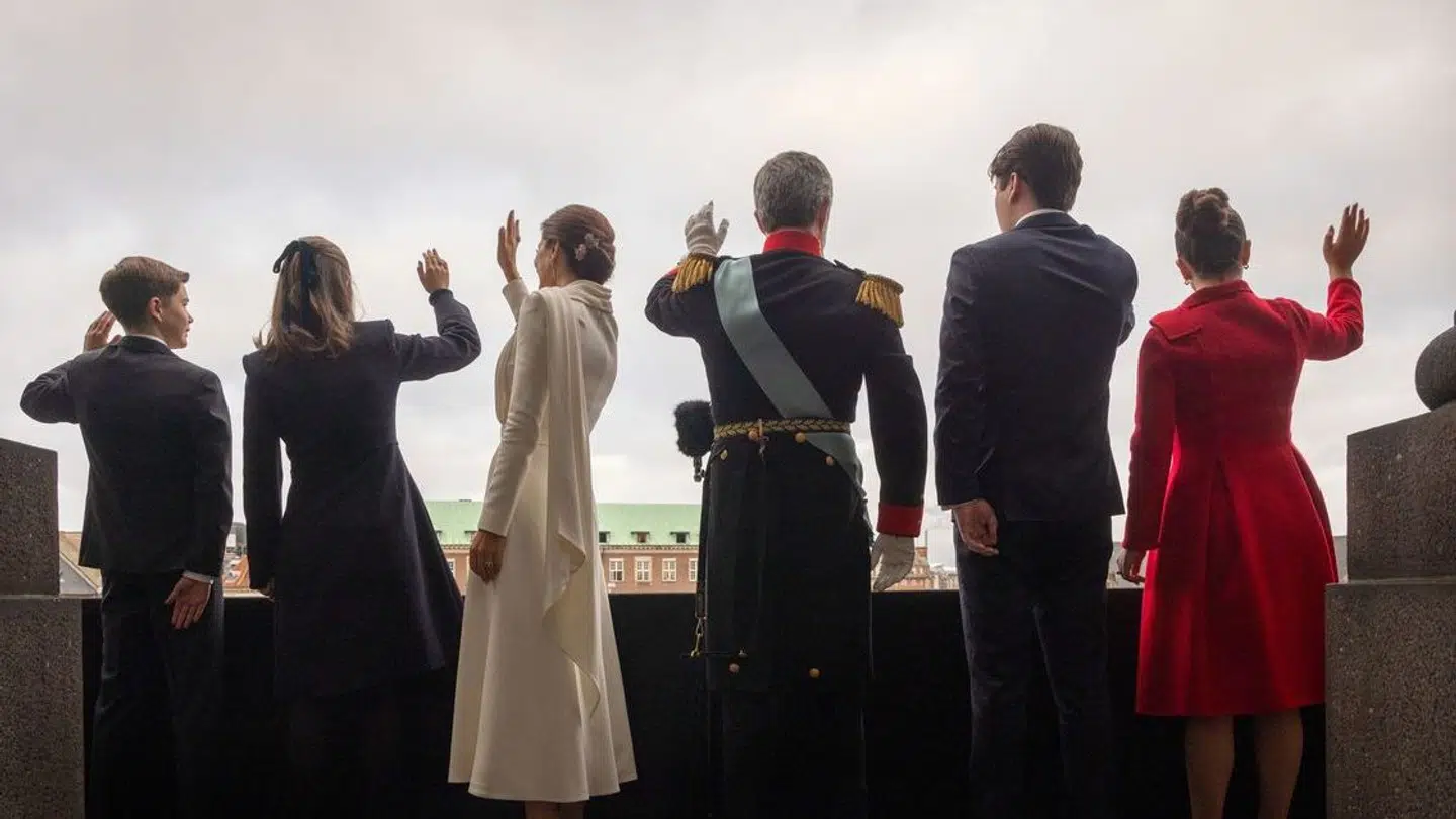 Det var ikke alle fra den kongelige familie, der tog på påskeferie lige med det samme.