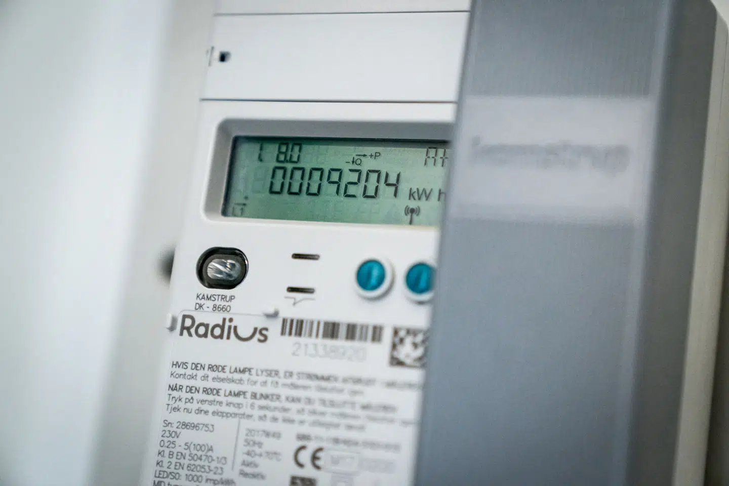 Elmåler i lejlighed i København tirsdag den 6. september 2022.. (Foto: Ida Marie Odgaard/Ritzau Scanpix)