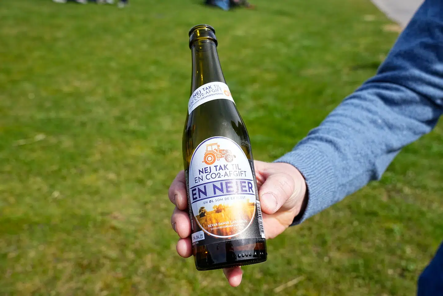 I dagens anledning var en bajer blevet til en nejer.