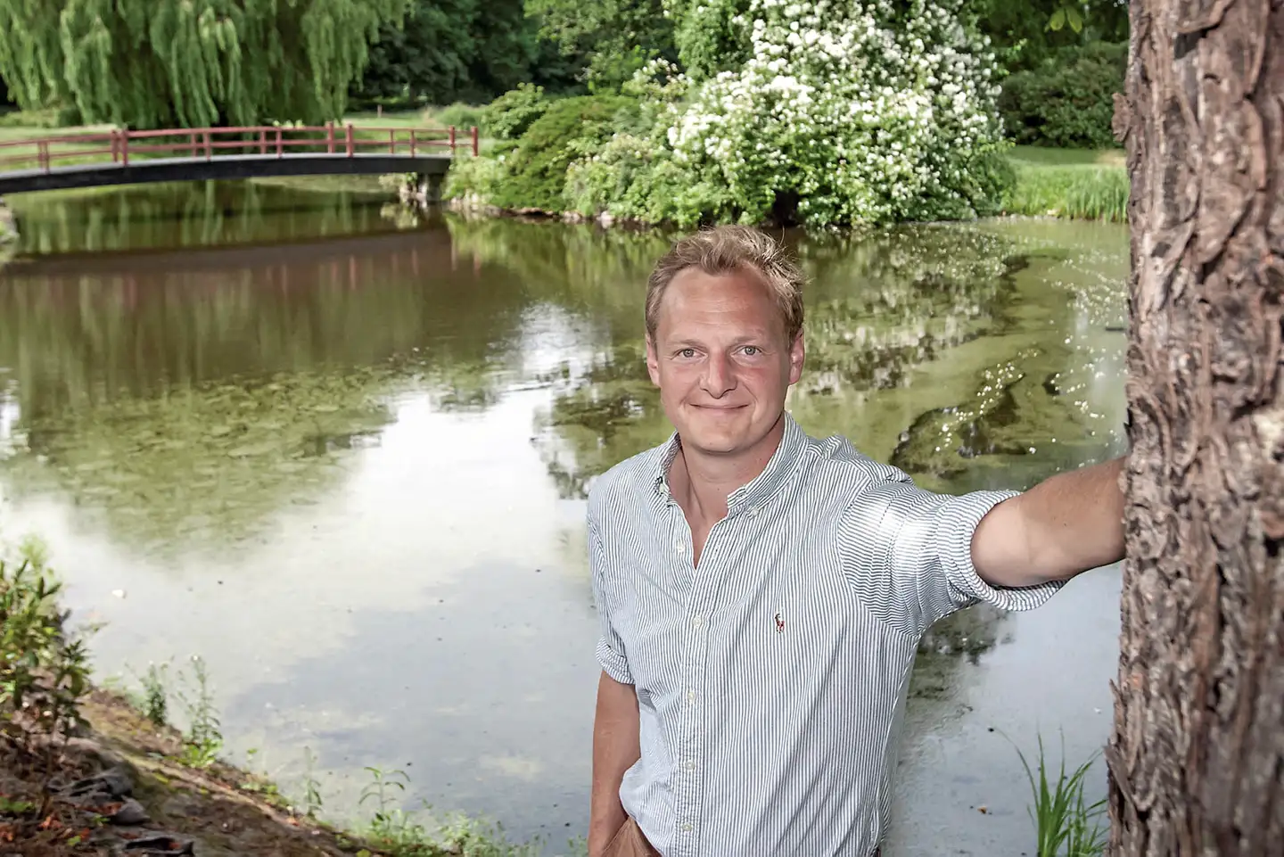 Nicolai Oxholm Tillisch er sjette generation på Rosenfeldt Gods på Sydvestsjælland.
