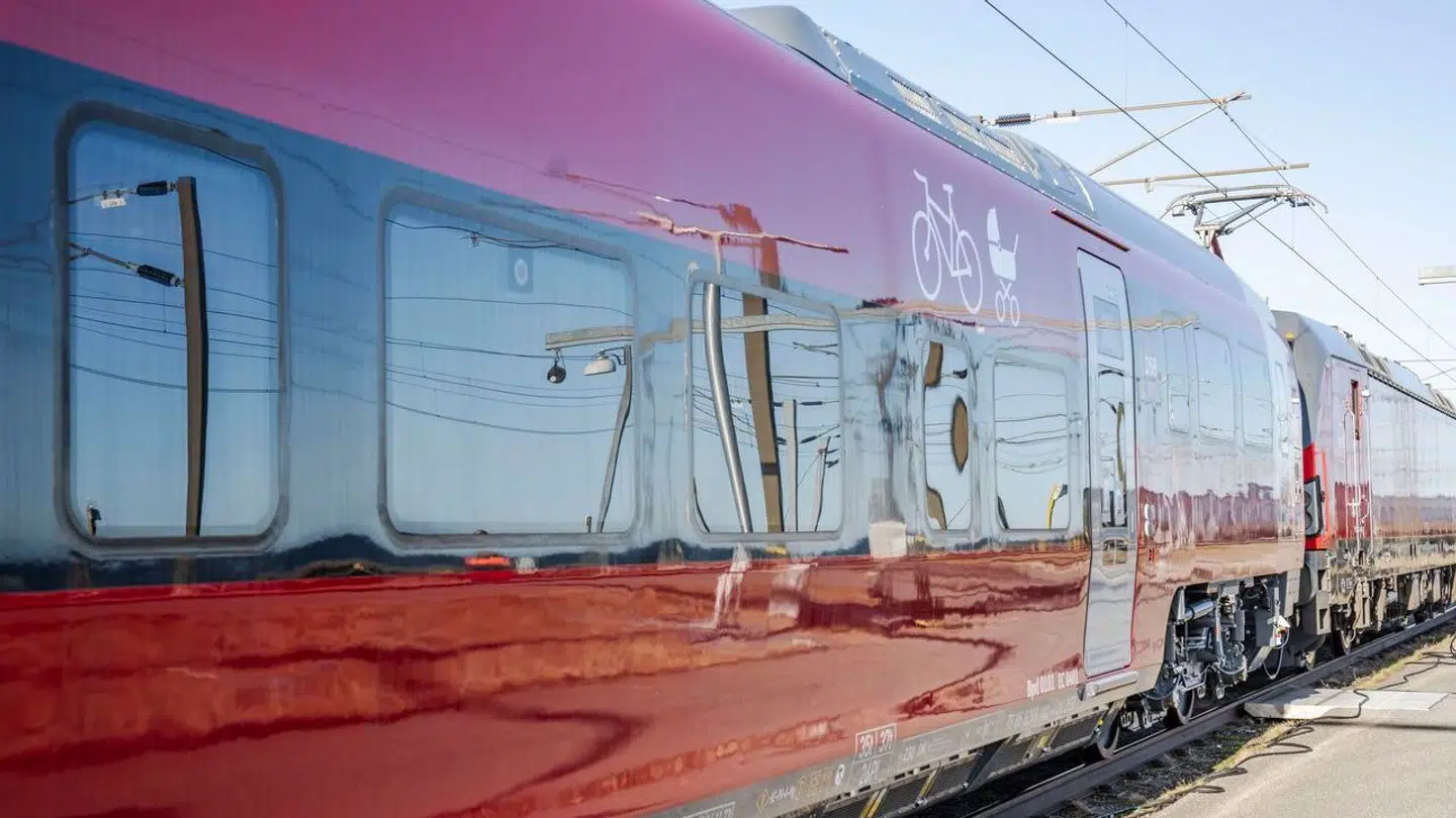 Her ses et arkivbillede af et DSB-tog (Foto: Thomas Traasdahl/Ritzau Scanpix)