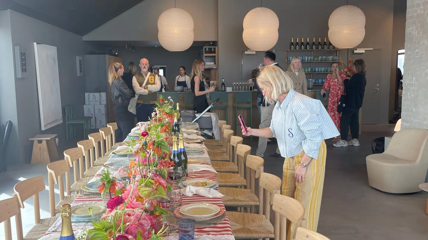 B.T. møder Christiane Schaumburg-Müller Aaxman til lanceringen af hendes vinmærke Loina i København. Foto: Lykke Buhl.
