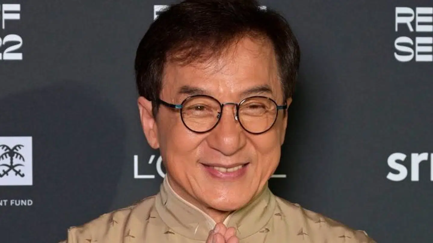 Jackie Chan ved en filmfestival i Saudi-Arabien i 2022.
