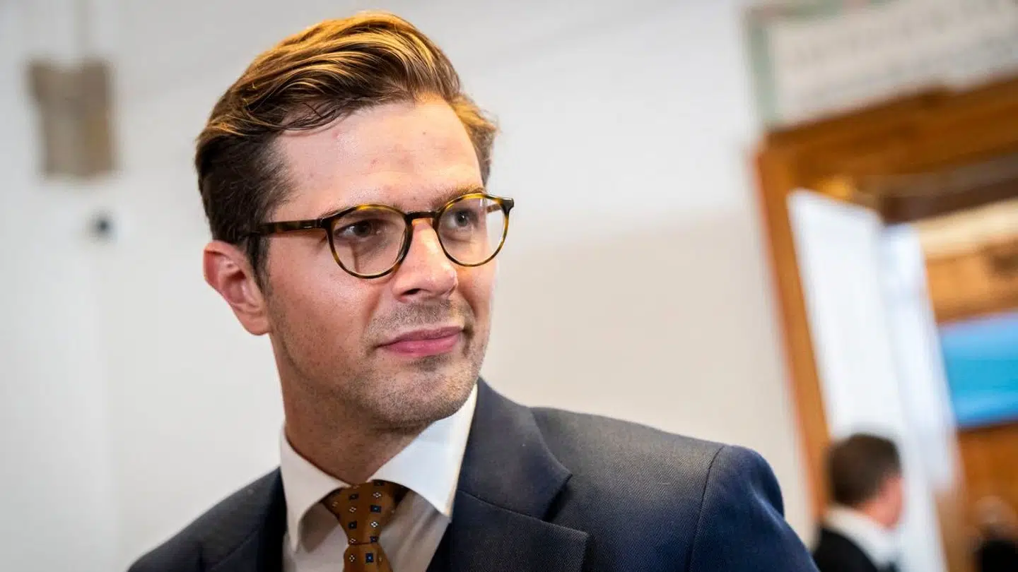 Formand for Liberal Alliance, Alex Vanopslagh.