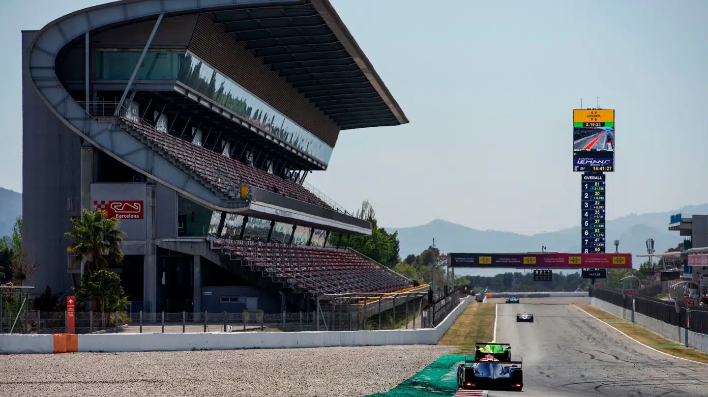 En tragedie har ramt weekendens ELMS-løb i Barcelona. ARKIVFOTO.