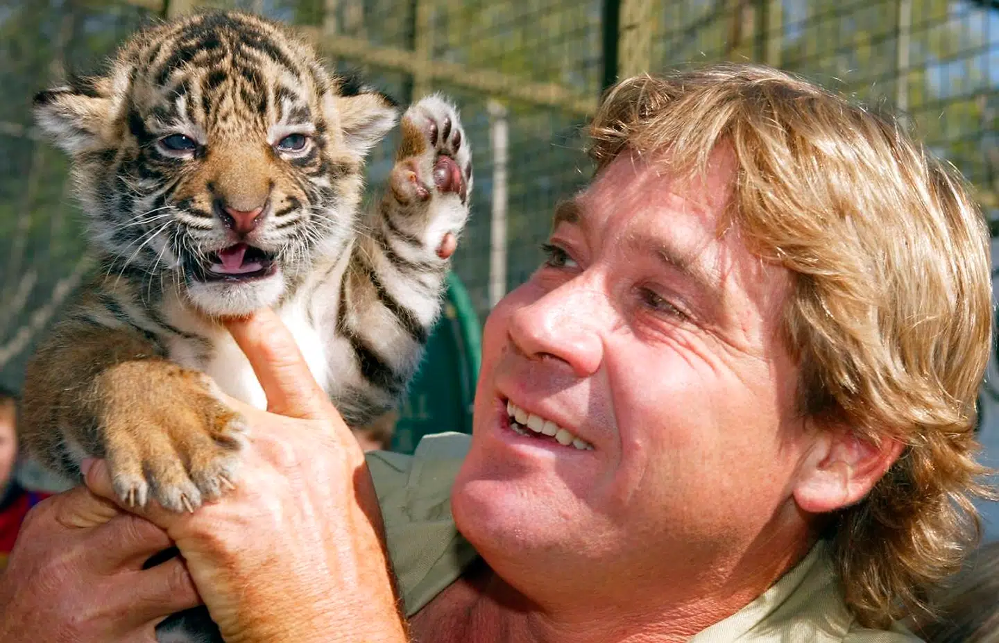 Steve Irwin var fan af stort set alle dyr.