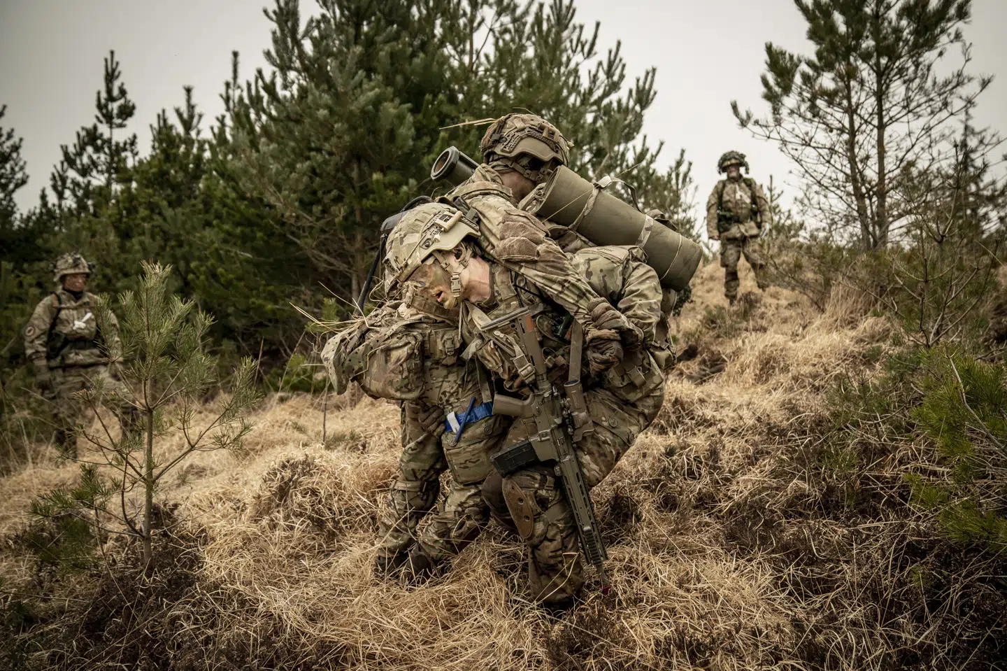 I en måling foretaget af Voxmeter svarer omkring hver tredje, at de er imod kvindelig værnepligt. Modstanden er især udbredt blandt de adspurgte kvinder. (Arkivfoto).