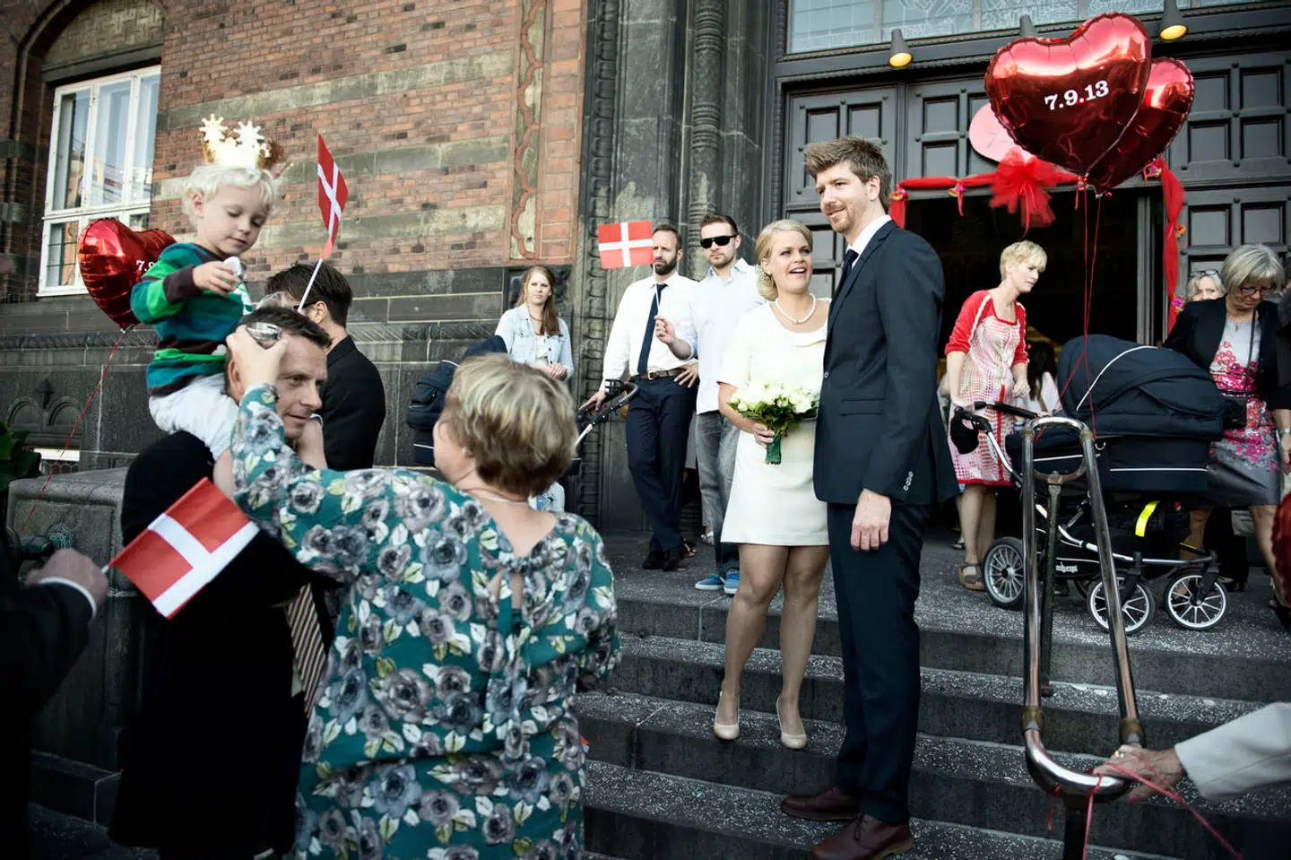 Datoen 7. 9. 13. var en populær dag at blive gift i København. Nu valfarter udlændinge til hovedstaden af samme årsag.
