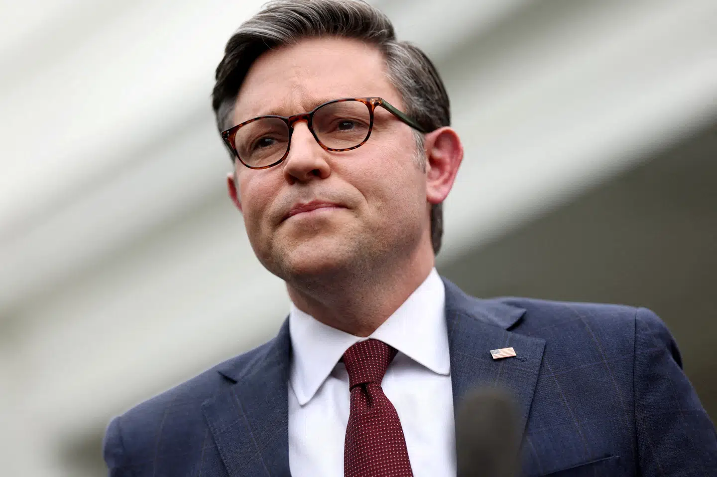 Mike Johnson har som formand indtil videre afvist at lade Repræsentanternes Hus stemme om en hjælpepakke, som Det Hvide Hus har foreslået. (Arkivfoto).