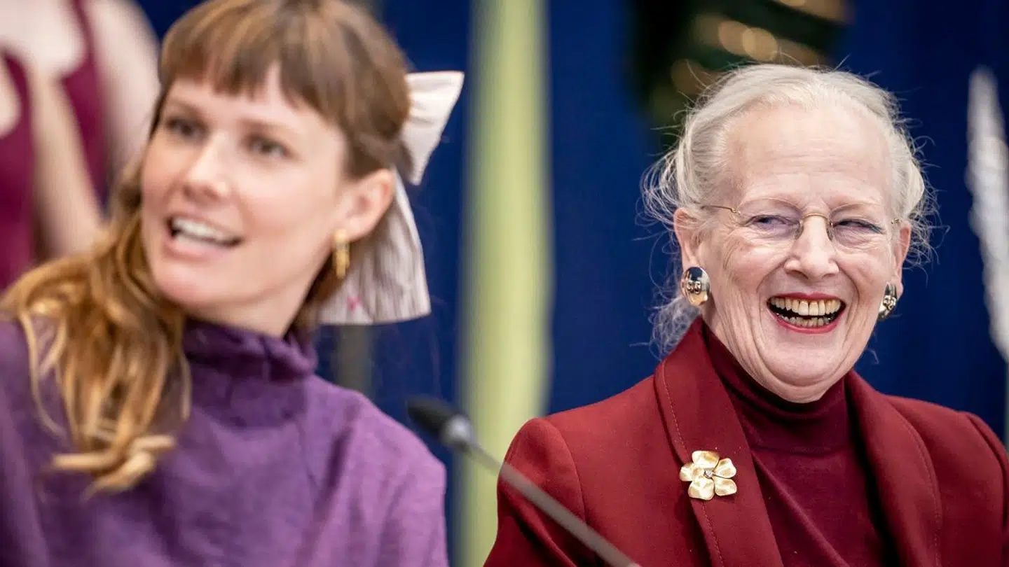 Dronning Margrethe og Oh Land under første arbejdsdag på H.C. Andersen balletten Snedronningen i Tivoli i København, tirsdag den 2. november 2021.