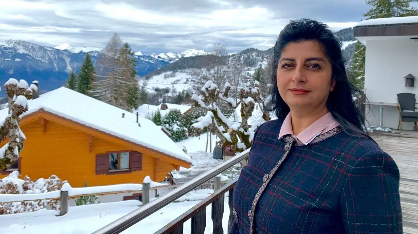 Parret har blandt andet boet i Schweiz i et hus, som Christian Kjærs mor ejede før ham.